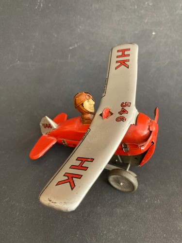 Giocattolo latta aereo hk - in,