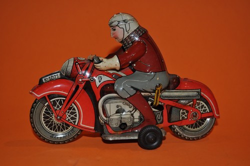 Huki tin windup moto 1021 - tin,
